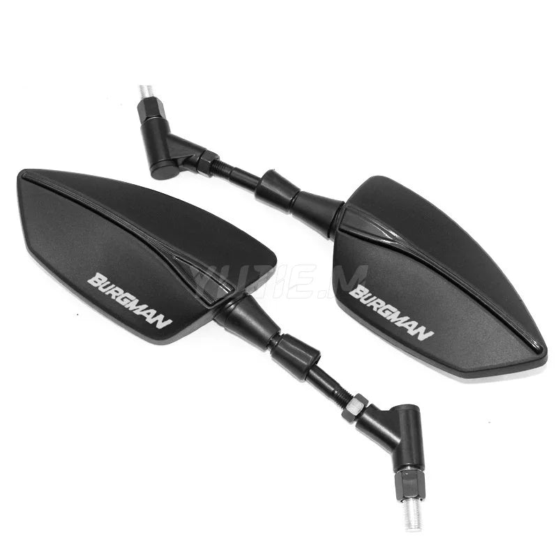 For AN200 AN250 AN400 AN650 Burgman AN 125 250 400 650 Motorcycle Accessories, Tomahawk Rearview Mirror, Side Mirror, Universa